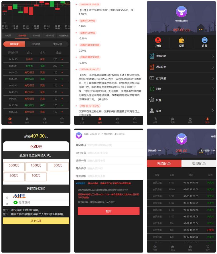 【新版时间盘】第一版二开微交易时间盘金属时间盘 +财经资讯+带微信登录WordPress主题模板_淘源码资源网_建站教程WordPress主题模板_zibll子比主题官网_淘源码资源网