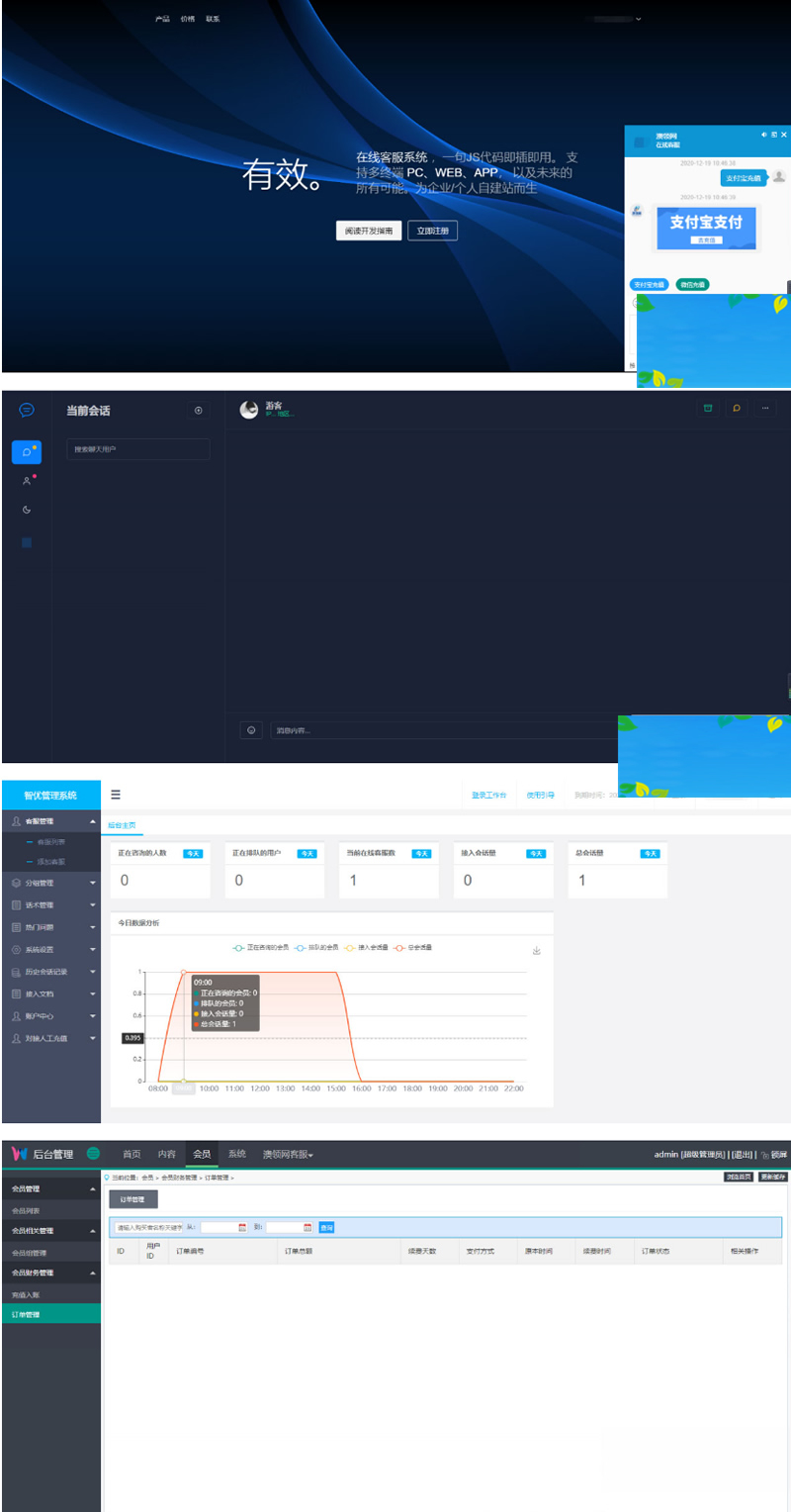 PHP轻量级人工在线客服系统源码自适应手机移动端-ssWordPress主题模板_淘源码资源网_建站教程WordPress主题模板_zibll子比主题官网_淘源码资源网
