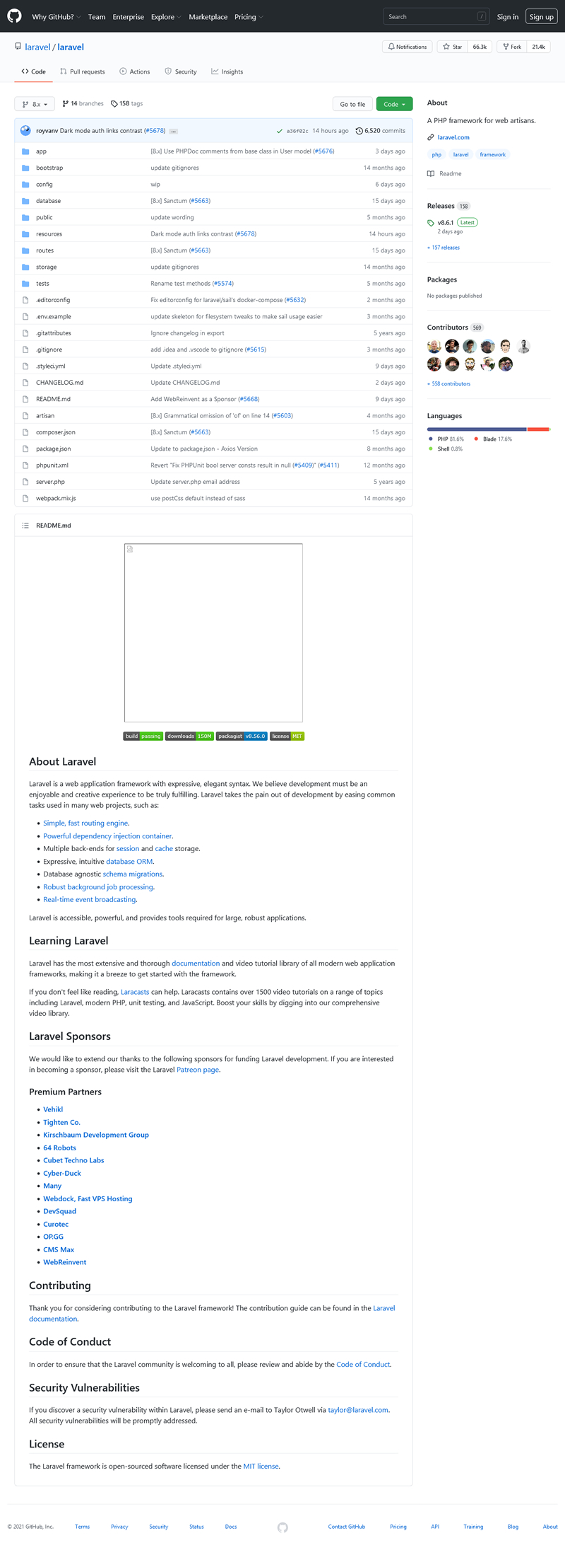 LaravelWeb应用程序框架v8.6.0-ssWordPress主题模板_淘源码资源网_建站教程WordPress主题模板_zibll子比主题官网_淘源码资源网