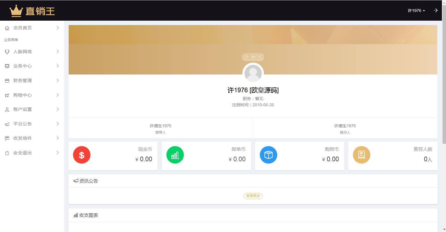 企业3级推广报单分销源码下载会员注册管理系统-ssWordPress主题模板_淘源码资源网_建站教程WordPress主题模板_zibll子比主题官网_淘源码资源网