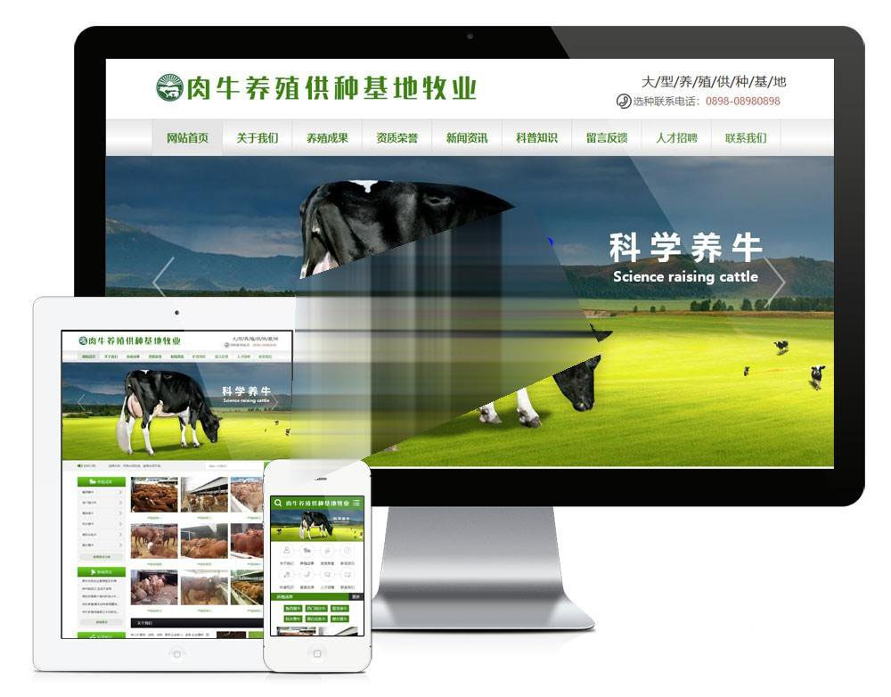 易优cms肉牛养殖供种基地牧业公司网站模板源码 带手机端WordPress主题模板_淘源码资源网_建站教程WordPress主题模板_zibll子比主题官网_淘源码资源网