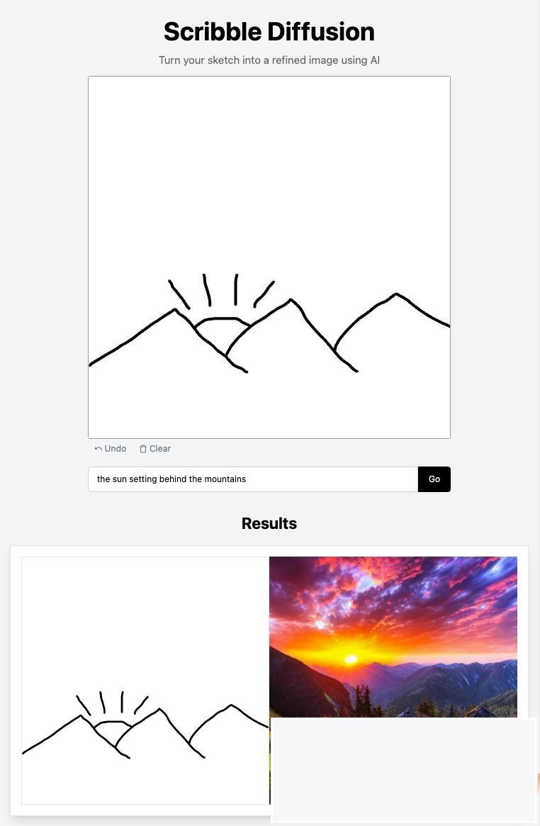 Scribble Diffusion 开源涂鸦 AI 绘画草图变成精致图像源码WordPress主题模板_淘源码资源网_建站教程WordPress主题模板_zibll子比主题官网_淘源码资源网