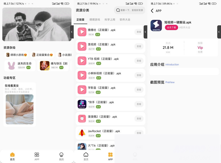 iApp v6软件库+后端源码 超好看功能多iApp源码WordPress主题模板_淘源码资源网_建站教程WordPress主题模板_zibll子比主题官网_淘源码资源网