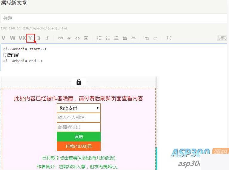 付费阅读自媒体插件源码 文章付费阅读Typecho插件源码 重要提供阅读付费功效WordPress主题模板_淘源码资源网_建站教程WordPress主题模板_zibll子比主题官网_淘源码资源网