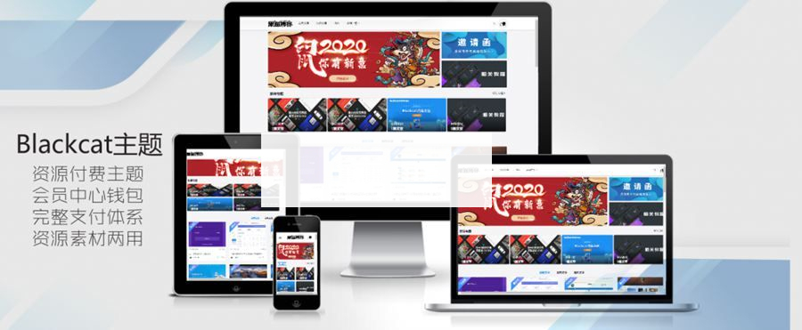 WordPress资源站主题/Blackcat V2.2付费会员制WordPress主题模板_淘源码资源网_建站教程WordPress主题模板_zibll子比主题官网_淘源码资源网