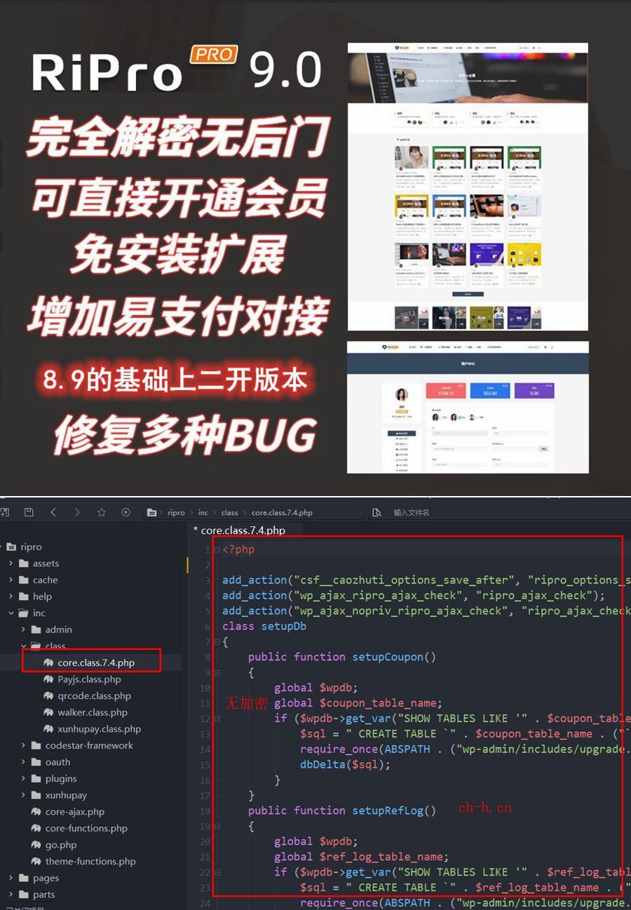 Ripro9.0免扩展二开版/WordPress博客主题Ripro全解密无后门WordPress主题模板_淘源码资源网_建站教程WordPress主题模板_zibll子比主题官网_淘源码资源网